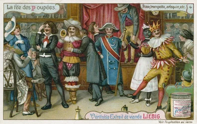 Dichter, Trompeter; Harlekin, etc.